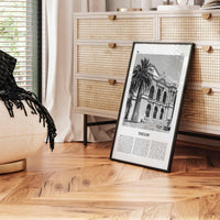 Toulon Print Black and White, Toulon Wall Art, Toulon Poster, Toulon Photo, Toulon Wall Décor, France, Tolon, Alpes-Côte d'Azur