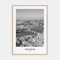 Toulouse Portrait B&W Poster