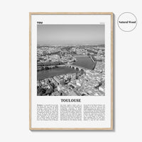 Toulouse Print Black and White, Toulouse Wall Art, Toulouse Poster, Toulouse Photo, Toulouse Wall Décor, France