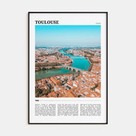 Toulouse Travel Color Poster