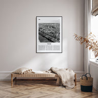 Tours Travel B&W Poster