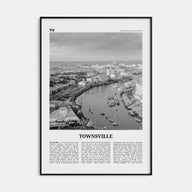 Townsville Travel B&W Poster