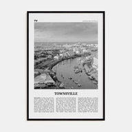 Townsville Travel B&W Poster