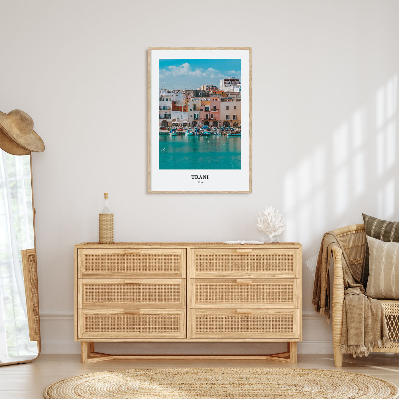 Trani Portrait Color Poster
