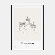 Transylvania Drawn Poster