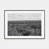 Traverse City Landscape B&W Poster