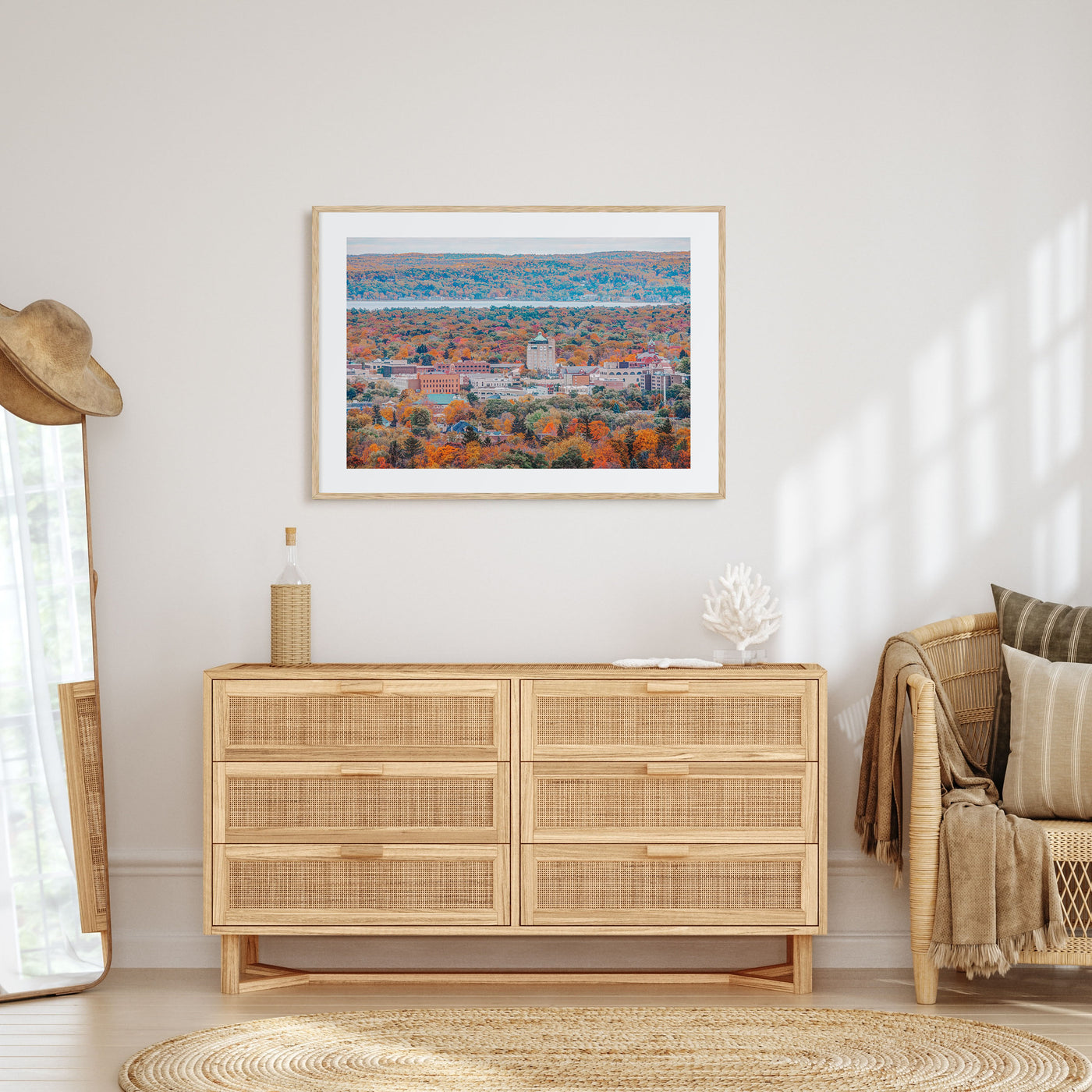 Traverse City Landscape Color Poster