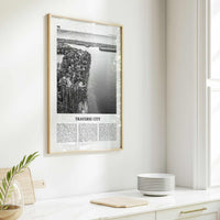 Traverse City Print Black and White, Traverse City Wall Art, Traverse City Poster, Traverse City Photo, Traverse Wall Décor, Michigan, USA