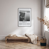 Traverse City Travel B&W Poster