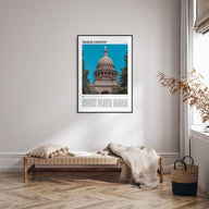 Travis County Travel Color Poster