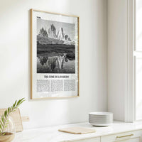 Tre Cime di Lavaredo Print Black and White, Tre Cime di Lavaredo Wall Art, Tre Cime di Lavaredo Poster, Tre Cime di Lavaredo Photo, Italy
