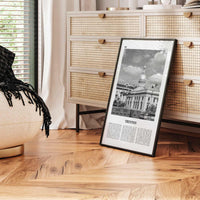 Trenton Print Black and White, Trenton Wall Art, Trenton Poster, Trenton Photo, Trenton Wall Décor, Trenton Map, New Jersey, USA