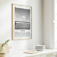 Tri Cities Print Black and White, Tri-Cities Wall Art, Tri-Cities Poster, Tri-Cities Photo, Tri-Cities Décor, Tri-Cities Map, Washington USA