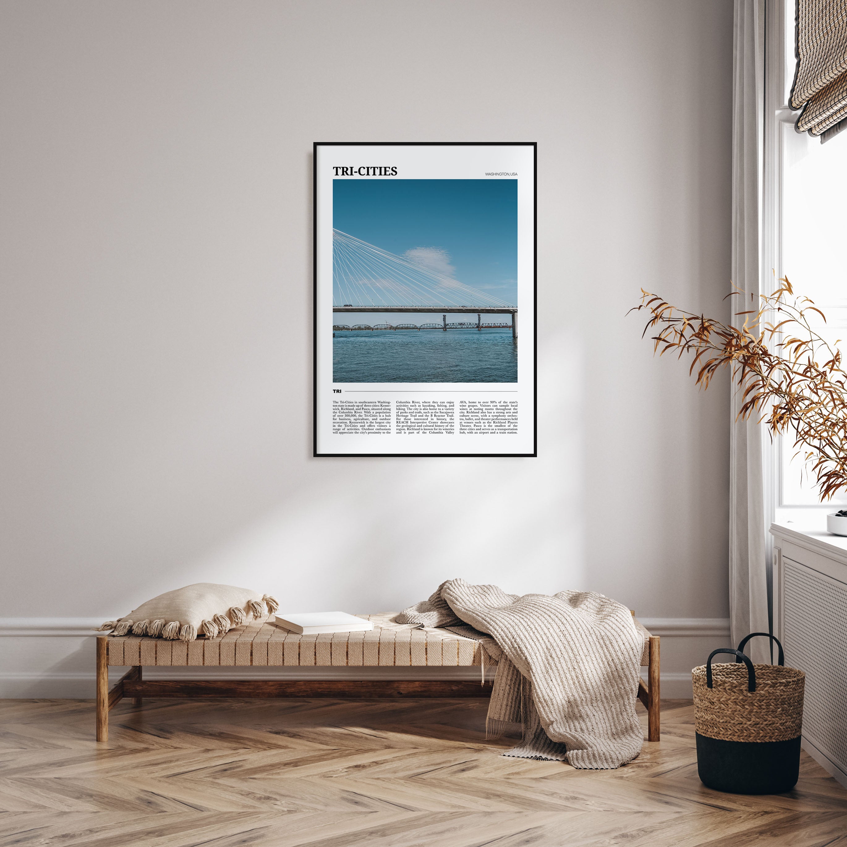 Tri-Cities Travel Color Poster