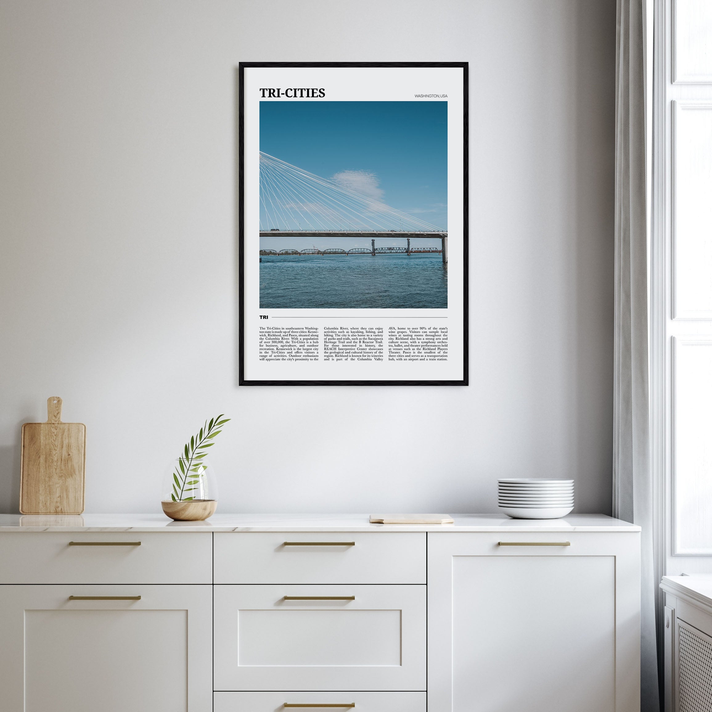 Tri-Cities Travel Color Poster