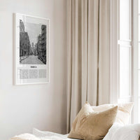 Tribeca Print Black and White, Tribeca Wall Art, Tribeca Poster, Tribeca Photo, Tribeca Wall Décor, Manhattan, New York, USA, United States