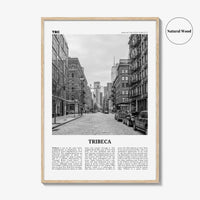 Tribeca Print Black and White, Tribeca Wall Art, Tribeca Poster, Tribeca Photo, Tribeca Wall Décor, Manhattan, New York, USA, United States