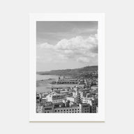 Trieste Photo B&W Poster
