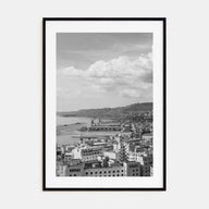 Trieste Photo B&W Poster