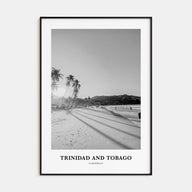 Trinidad and Tobago Portrait B&W No 1 Poster