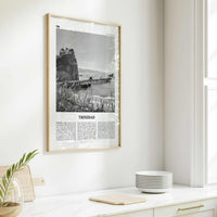 Trinidad Print Black and White, Trinidad Wall Art, Trinidad Poster, Trinidad Photo, Trinidad, California, USA, United States, North America