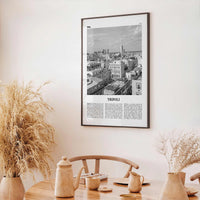 Tripoli Print Black and White Libya, Tripoli Wall Art, Tripoli Poster, Tripoli Photo, Tripoli Wall Décor, Tripolis, Libya, طرابلس ليبيا
