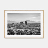 Tucson Landscape B&W Poster