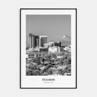 Tucson Portrait B&W No 2 Poster