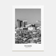 Tucson Portrait B&W No 2 Poster