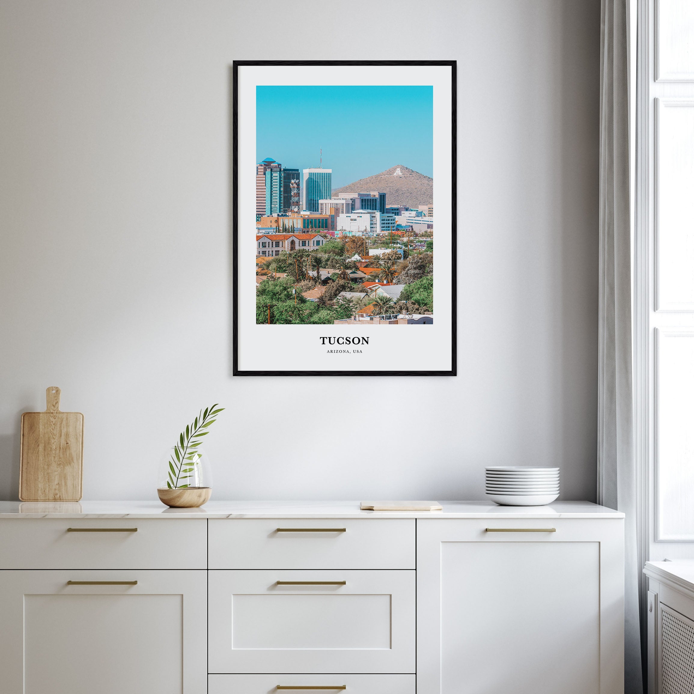 Tucson Portrait Color No 2 Poster