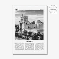 Tucson Print Black and White No 2, Tucson Wall Art, Tucson Poster, Tucson Photo, Tucson Wall Decor, Arizona, USA, United States, America