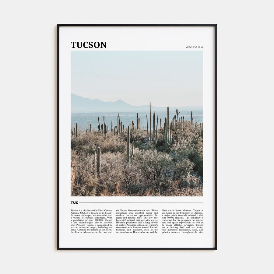 Tucson Travel Color No 1 Poster