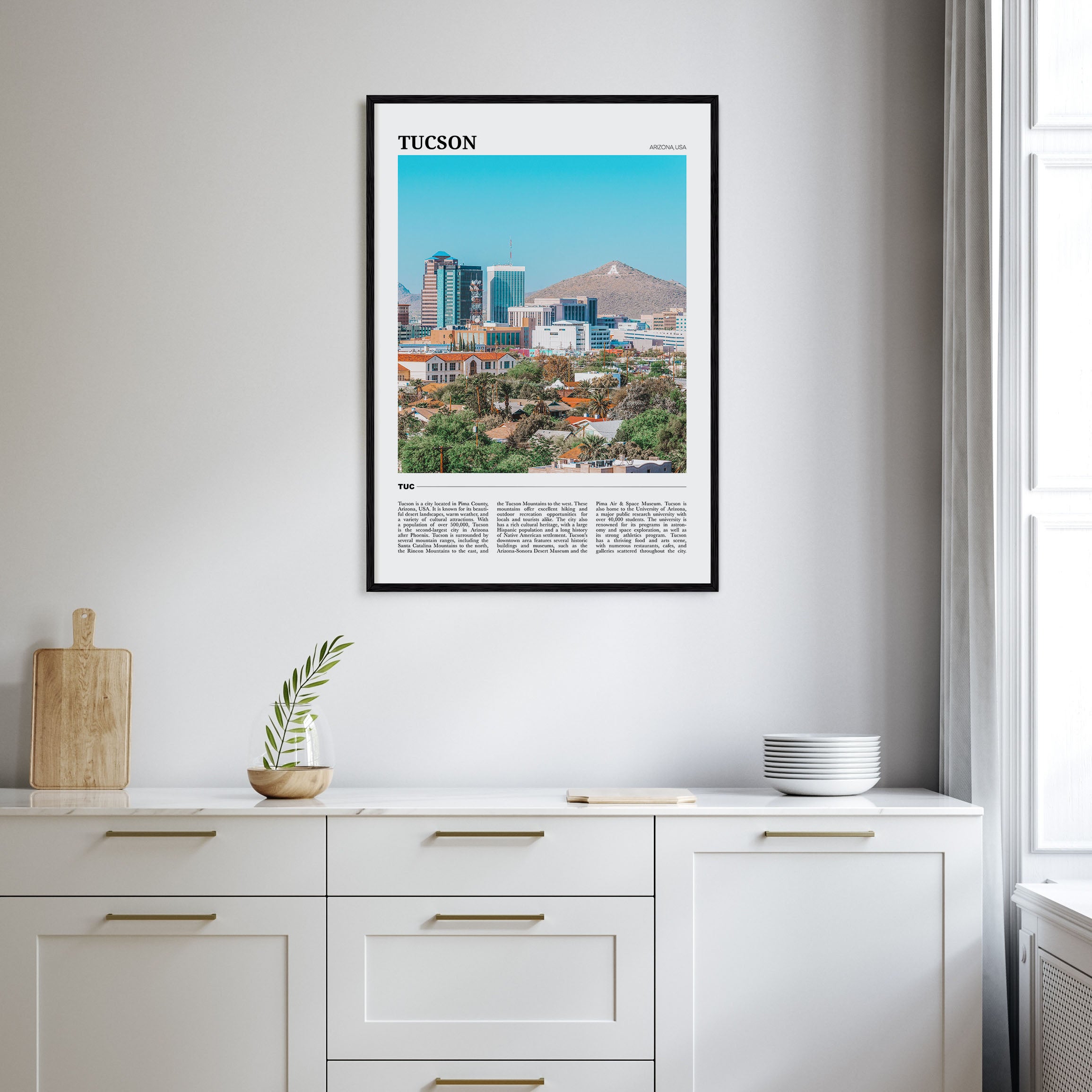 Tucson Travel Color No 2 Poster