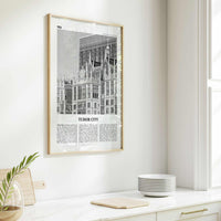 Tudor City Print Black and White, Tudor City Wall Art, Tudor City Poster, Tudor City Photo, Tudor City Décor, Tudor City Map, New York City