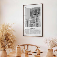 Tudor City Print Black and White, Tudor City Wall Art, Tudor City Poster, Tudor City Photo, Tudor City Décor, Tudor City Map, New York City