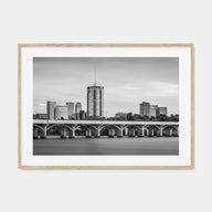 Tulsa Landscape B&W Poster