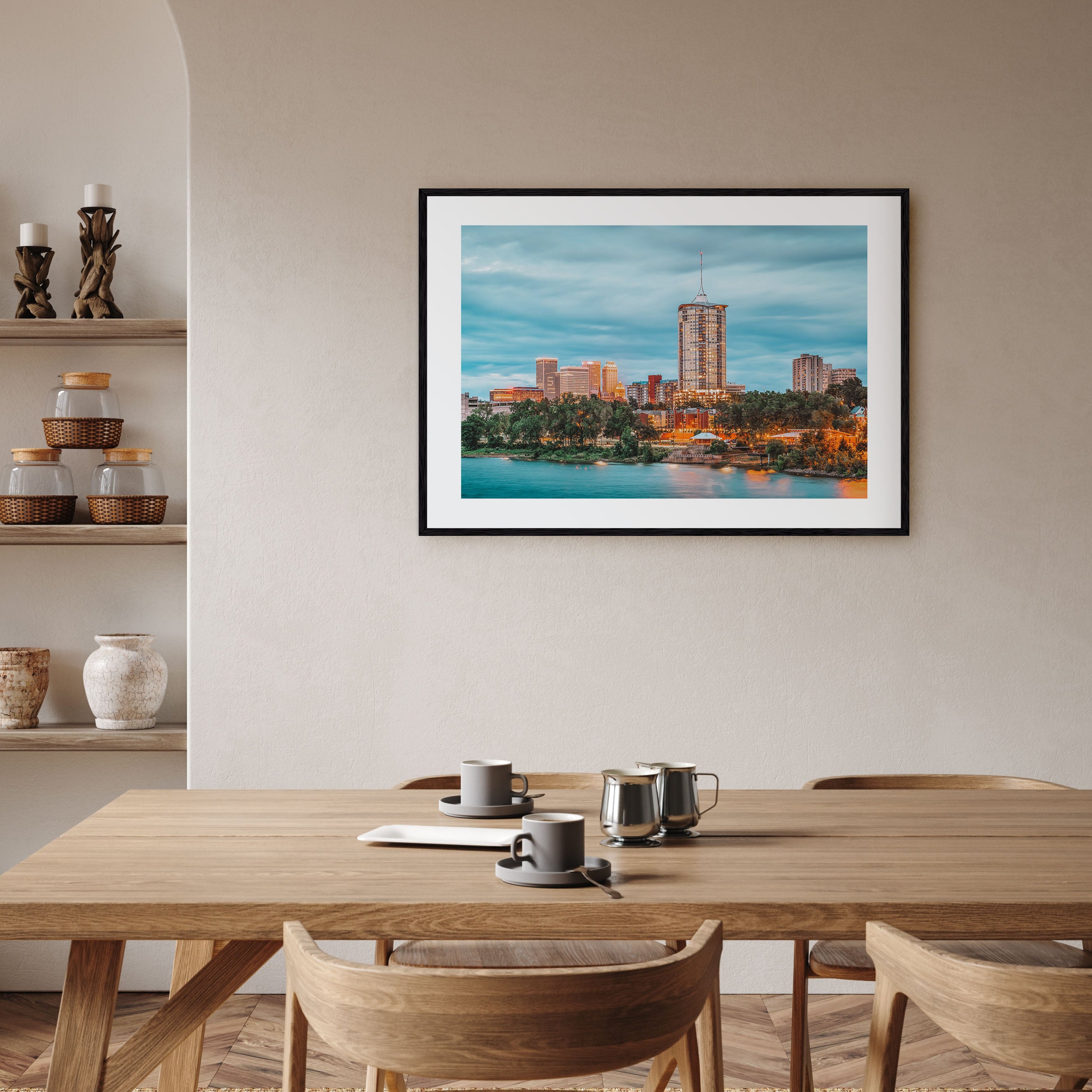 Tulsa Landscape Color Poster