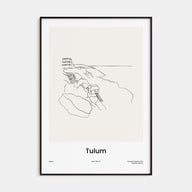 Tulum Drawn Poster