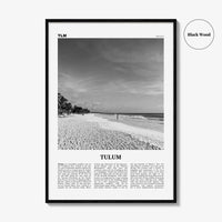 Tulum Print Black and White No 1, Tulum Wall Art, Tulum Poster, Tulum Photo, Tulum Wall Decor, City Art Print, Mexico Print