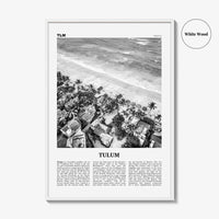 Tulum Print Black and White No 2, Tulum Wall Art, Tulum Poster, Tulum Photo, Tulum Wall Decor, City Art Print, Mexico Print