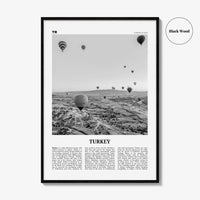 Turkey Print Black and White, Turkey Wall Art, Turkey Poster, Turkey Photo, Turkey Wall Decor, Türkiye, Ankara, Istanbul, Balkan, Turkish