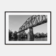 Tuscaloosa Landscape B&W Poster