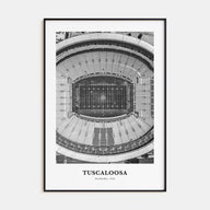 Tuscaloosa Portrait B&W Poster