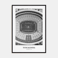 Tuscaloosa Portrait B&W Poster