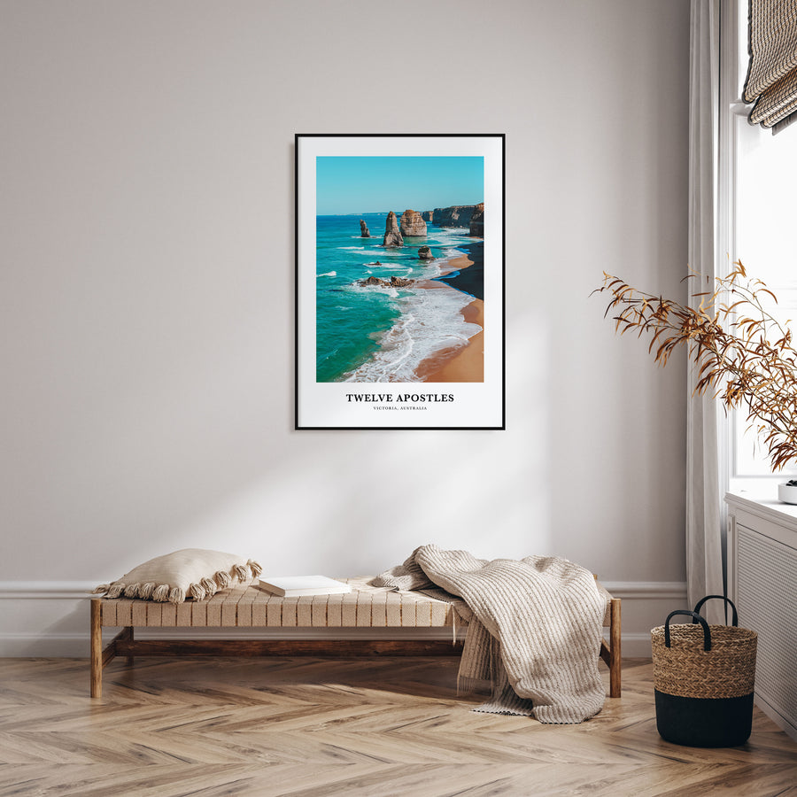 Twelve Apostles Portrait Color Poster