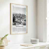 Twentynine Palms Print Black and White, Twentynine Palms Wall Art, Twentynine Palms Poster, Twentynine Palms Photo, California, USA