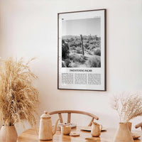 Twentynine Palms Print Black and White, Twentynine Palms Wall Art, Twentynine Palms Poster, Twentynine Palms Photo, California, USA