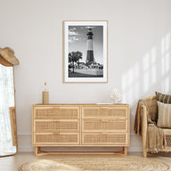 Tybee Island Photo B&W Poster