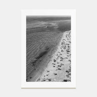 Tyrrhenian Sea Photo B&W No 1 Poster