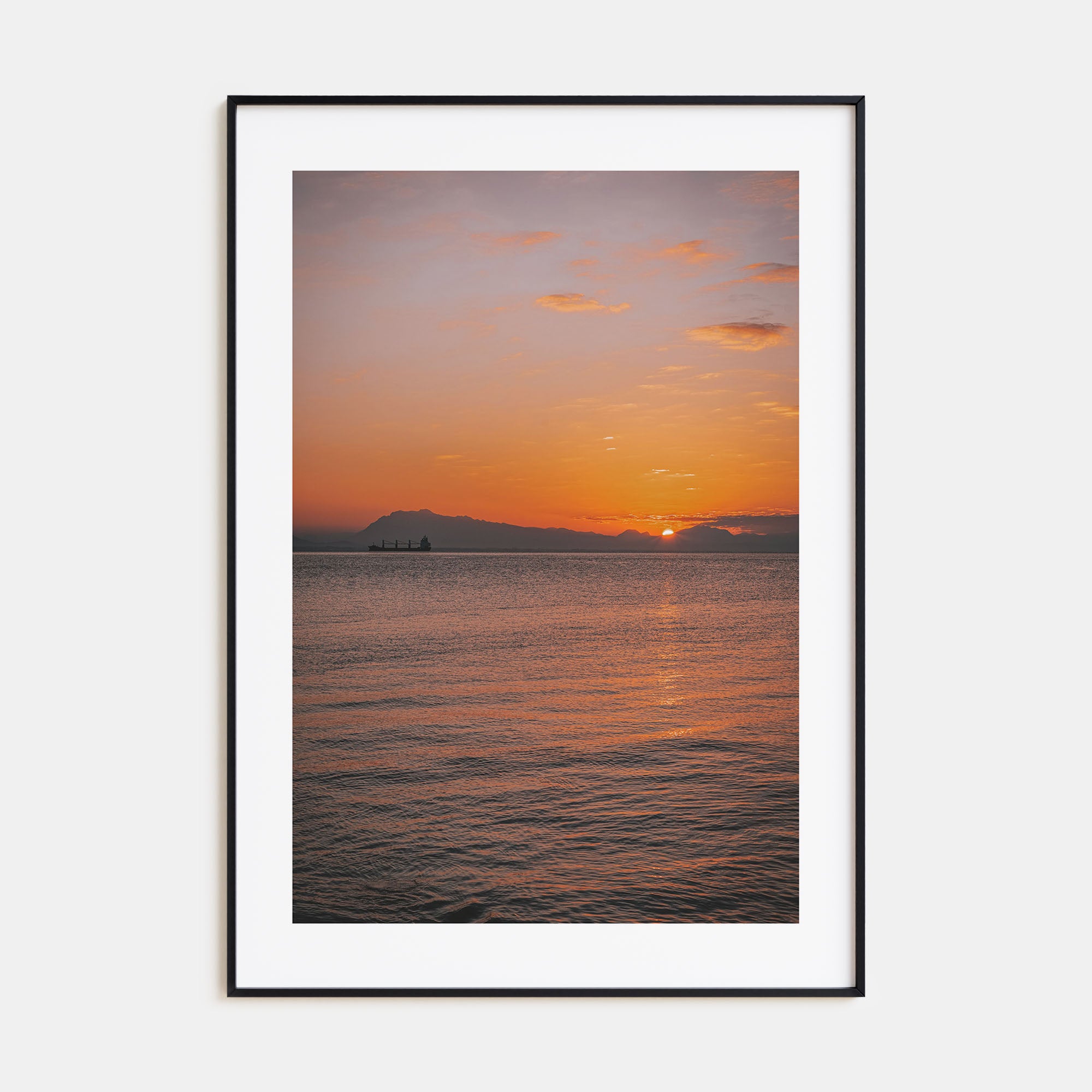 Tyrrhenian Sea Photo Color Poster